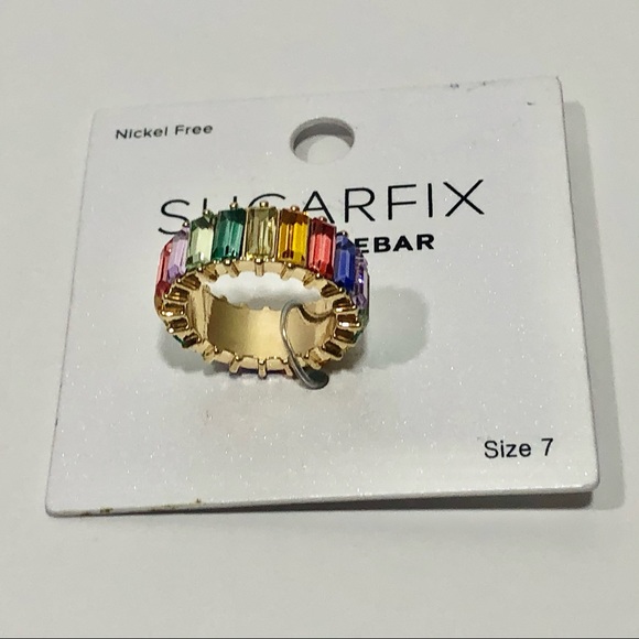 SUGARFIX Gold toned Ring Size 7 - Picture 7 of 8